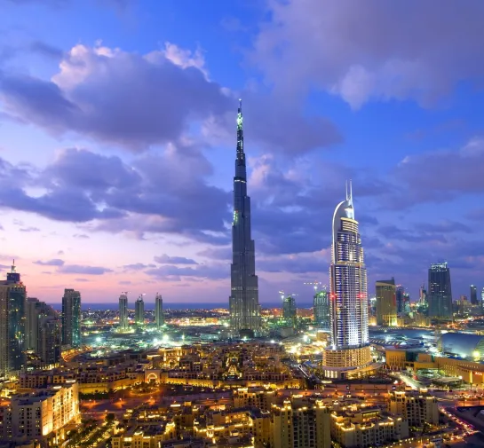 Burj Khalifa 124. szint belépőjegye